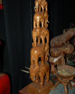 Wooden Elephants
