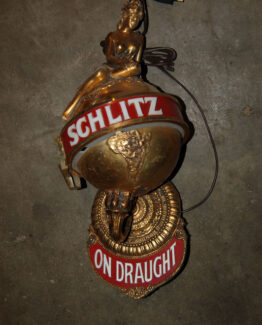 Schlitz on draught