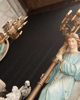 Angel With Candle Holder