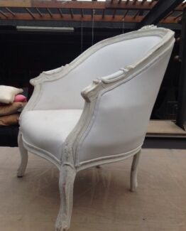 Bucket Seat White/White