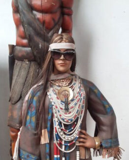 Indian Squaw Statue